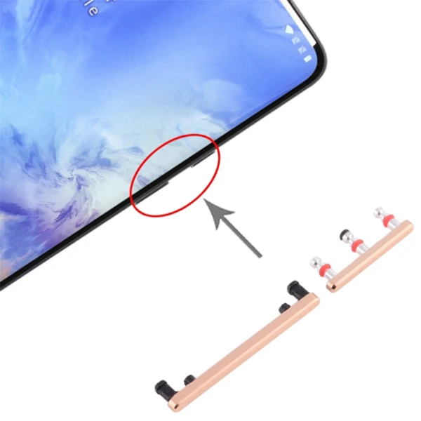 OnePlus 7 Pro Yan Ses On Off Tuşları-(1903)