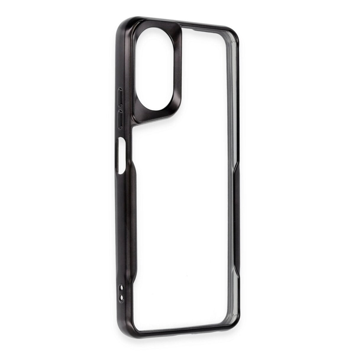 Oppo A38 Kılıf Boyi Silikon Kapak - Siyah