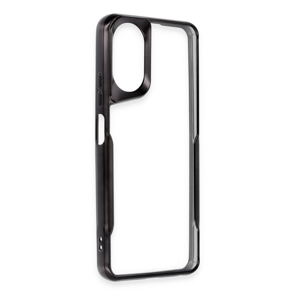 Oppo A38 Kılıf Boyi Silikon Kapak - Siyah