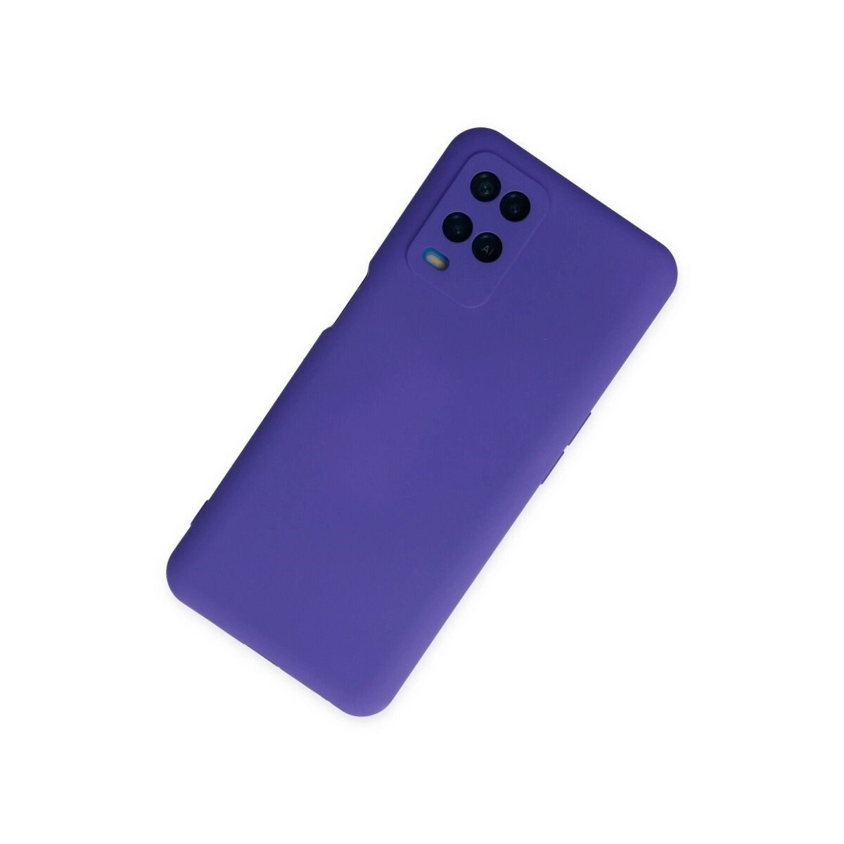 Oppo A54 4g Kılıf Nano İçi Kadife Silikon - Mor