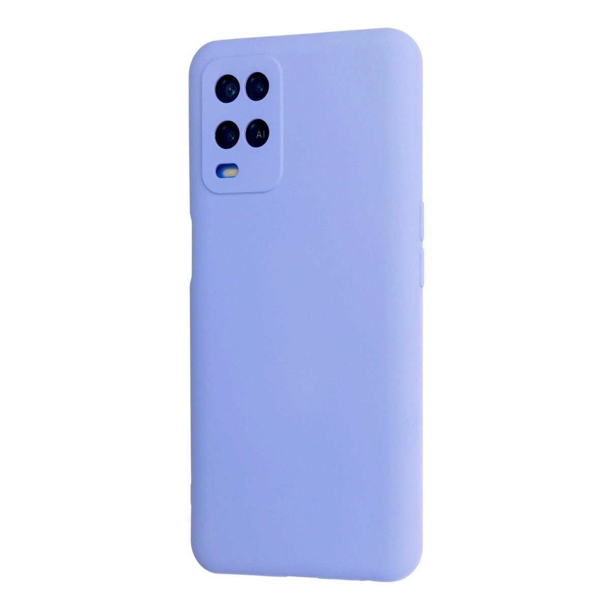 Oppo A54 4g Kılıf Nano İçi Kadife Silikon - Lila