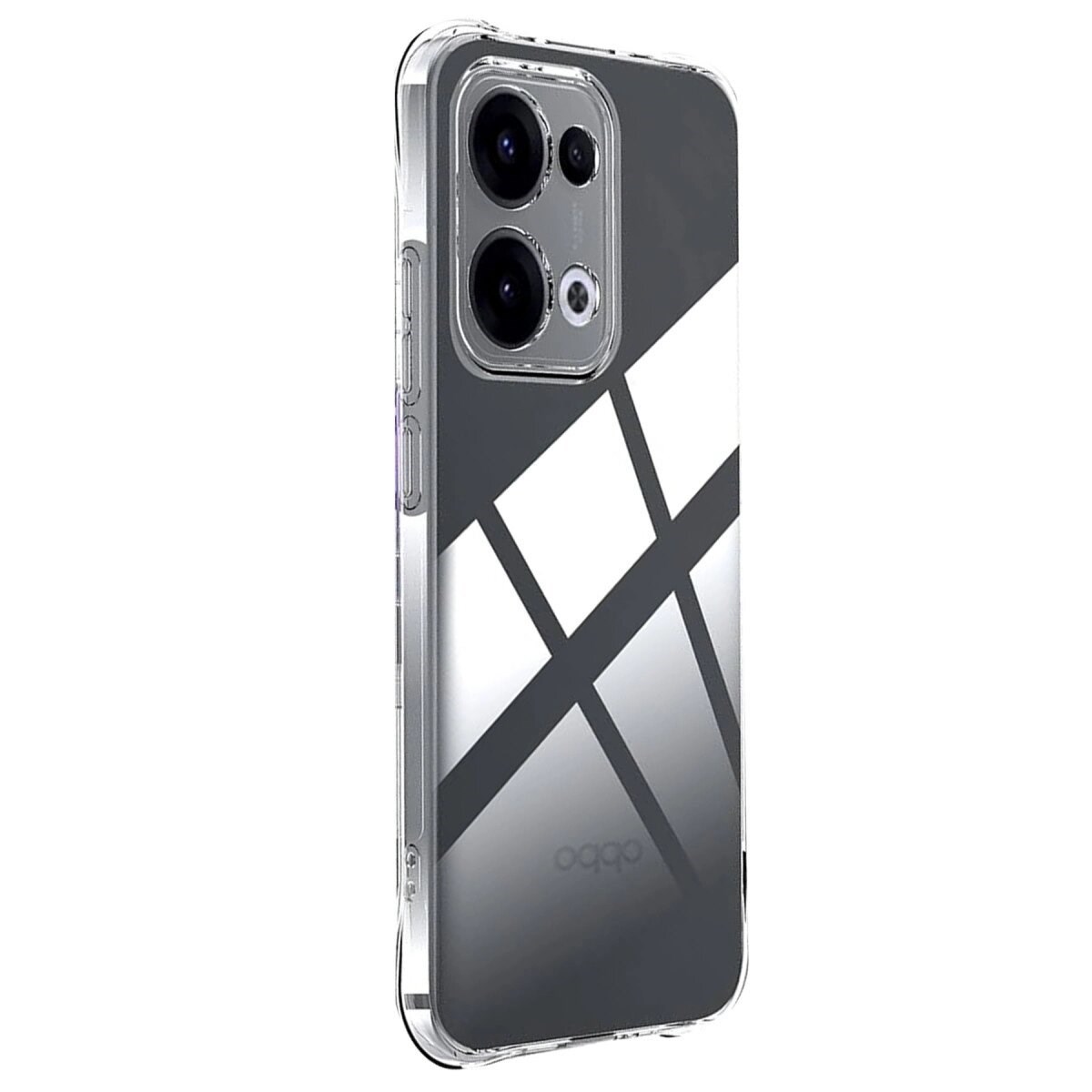 Oppo A6 Pro 4g Lüx Şeffaf Silikon - Şeffaf