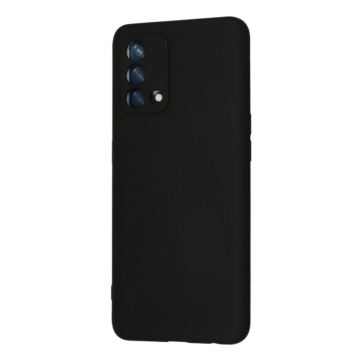 Oppo A74 4g Kılıf Nano İçi Kadife Silikon - Siyah