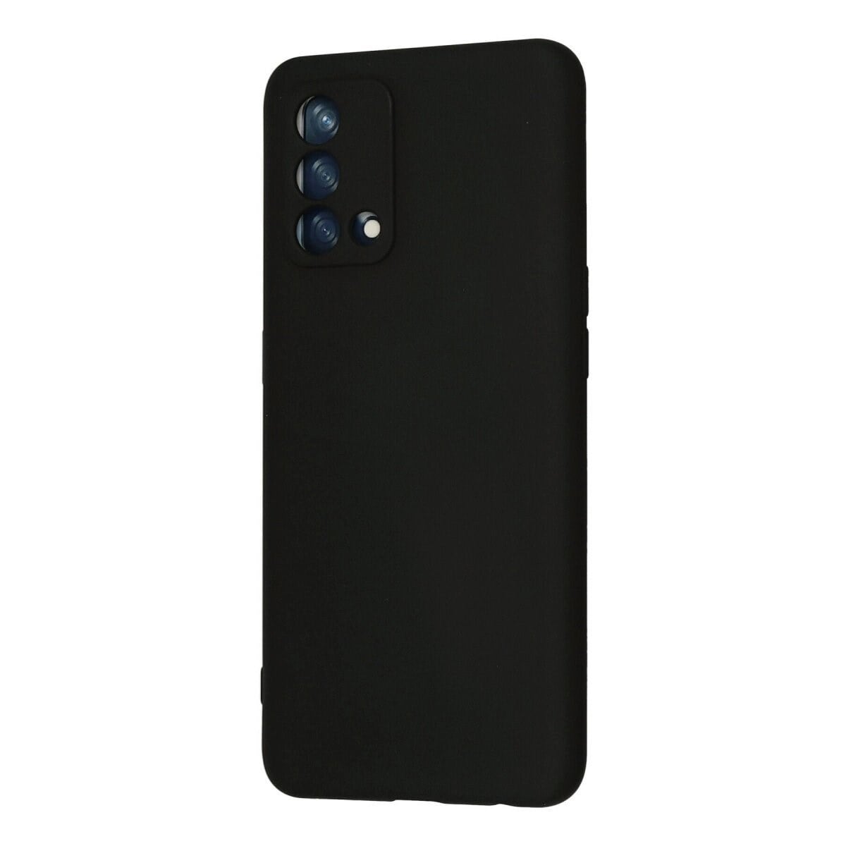 Oppo A74 4g Kılıf Nano İçi Kadife Silikon - Siyah