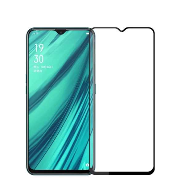 OPPO A9/A5 (2020) 3D Full Glue Tempered Cam Ekran Koruyucu-(1903)