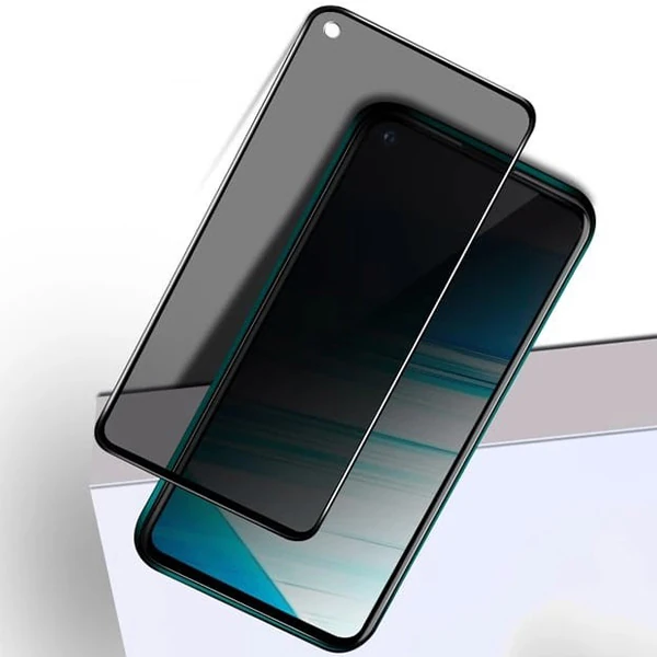 OPPO Realme 7 3D Full Privacy Gizlilik Tempered Cam Ekran Koruyucu-(1903)