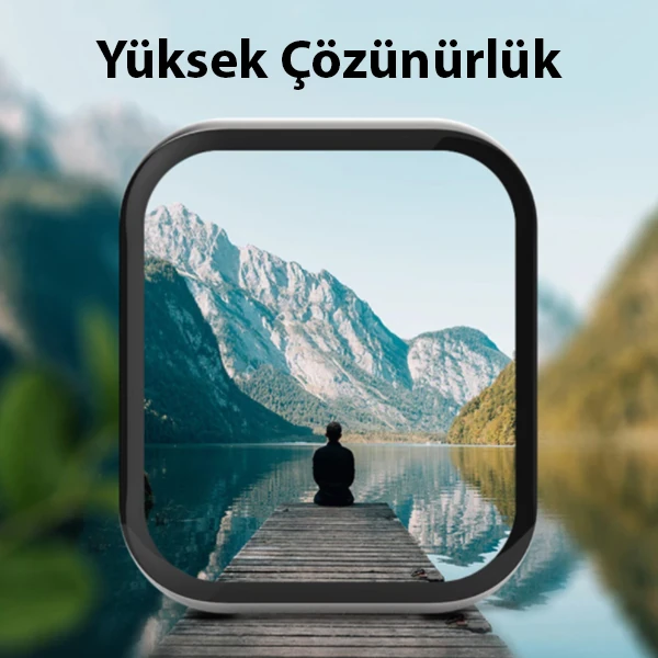 OPPO Realme Watch 2 Pro 3D Full Kaplama Ekran Koruyucu PET+PMMA-(1903)