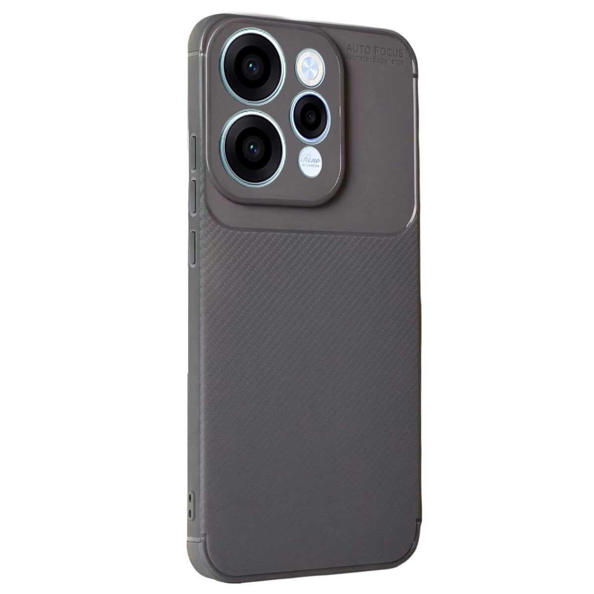Oppo Reno 15 Auto Focus Karbon Kapak - Gri