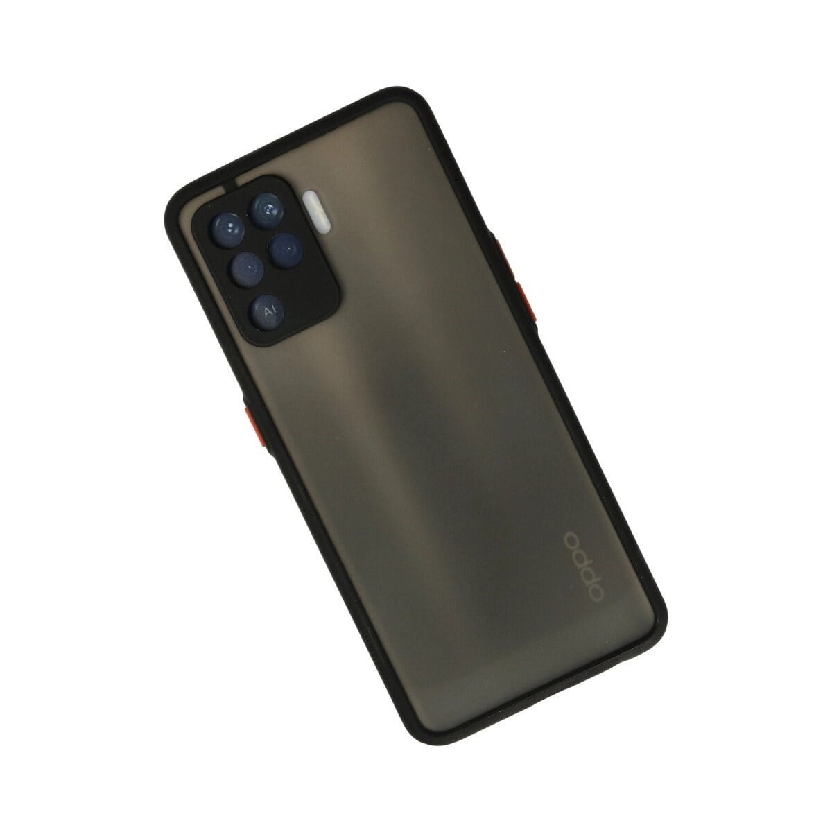 Oppo Reno 5 Lite Kılıf Montreal Silikon Kapak - Siyah