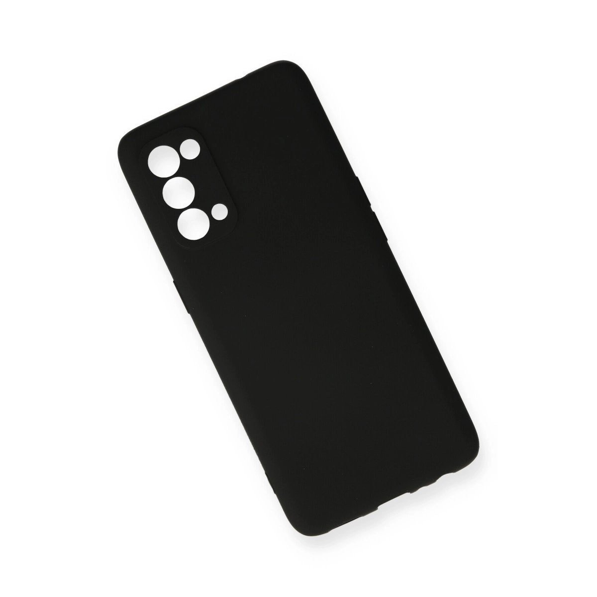 Oppo Reno 5 Pro Kılıf First Silikon - Siyah