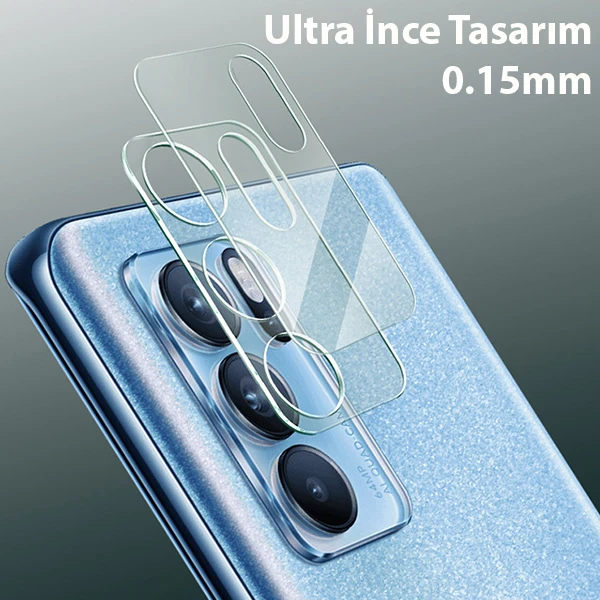 Oppo Reno6 Pro 3D Full Tempered Cam Kamera Koruyucu-(1903)