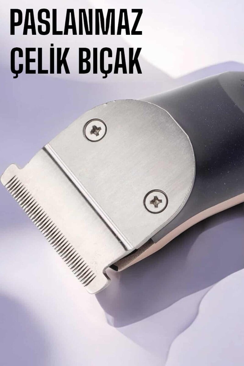Paslanmaz Çelik Bıçaklı Hassas Çelik Bıçaklı Tıraş Makinesi
