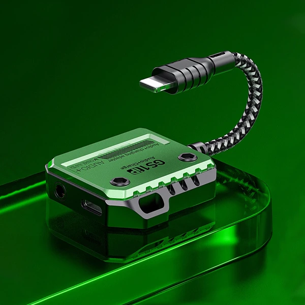 PLEXTONE GS1 iPhone Mıknatıslı Lightning to 3.5mm Kulaklık + 30W Hızlı Şarj Adaptörü-(1903)
