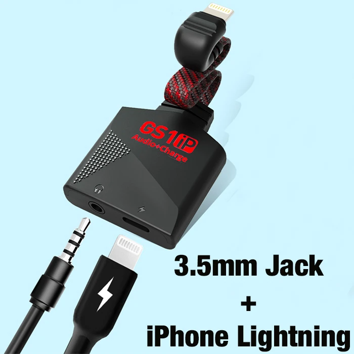PLEXTONE GS1 iPhone Mıknatıslı Lightning to 3.5mm Kulaklık + Hızlı Şarj Adaptörü-(1903)
