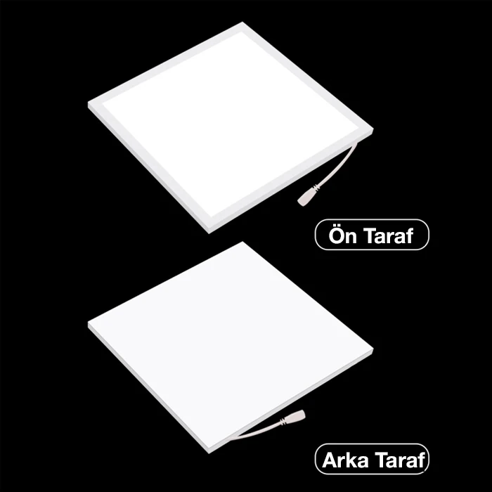 PULUZ 20x20cm Gölgesiz Ürün Fotoğraf Çekim LED Işık Paneli-(1903)