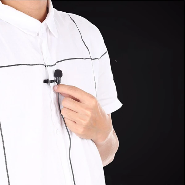 PULUZ Type-C Profesyonel Telefon Youtuber Yaka Mikrofonu 1.5m-(1903)