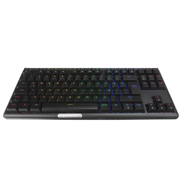 Rampage CLAW Siyah RED SWITCH Rainbow TKL Mekanik Gaming Oyuncu Klavye
