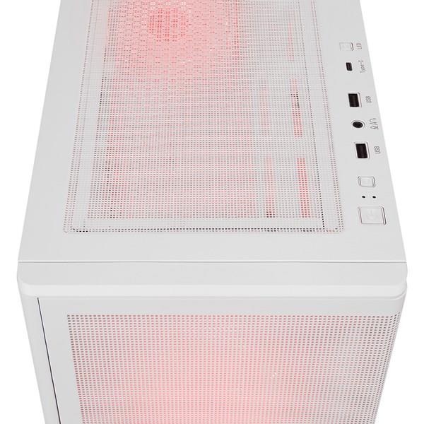 RAMPAGE VORTEX V3 4-RGB FANLI GAMING E-ATX PC KASASI BEYAZ