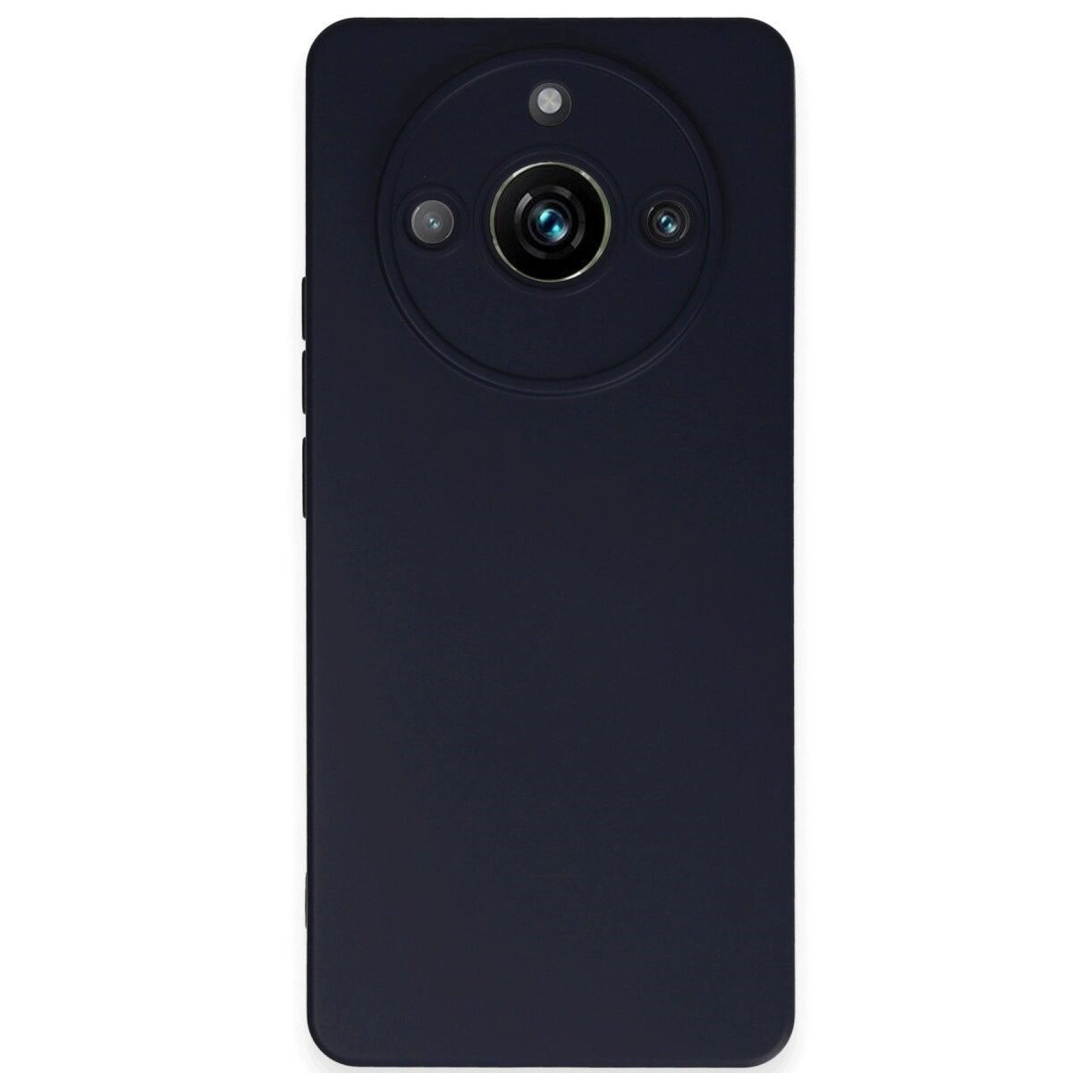 Realme 11 Pro Kılıf Nano İçi Kadife Silikon - Lacivert