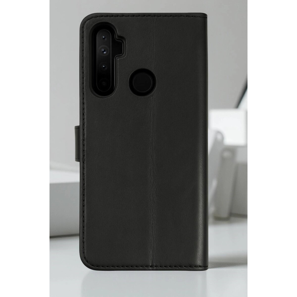 Realme 6i Kılıf Trend S Plus Kapaklı Kılıf - Gold