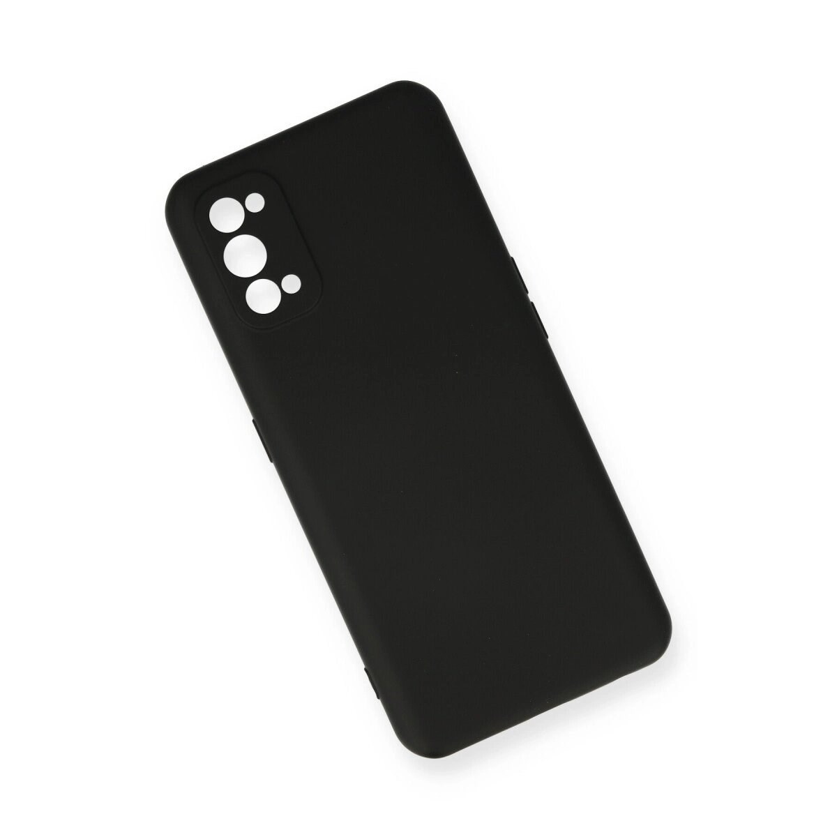 Realme 7 Pro Kılıf Nano İçi Kadife Silikon - Siyah
