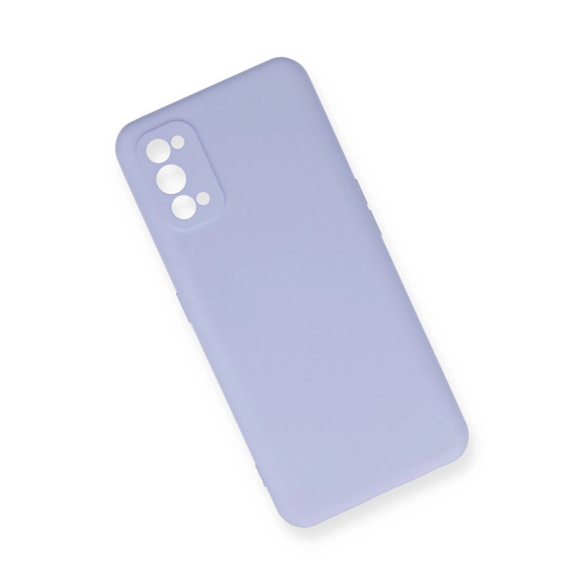 Realme 7 Pro Kılıf Nano İçi Kadife Silikon - Lila