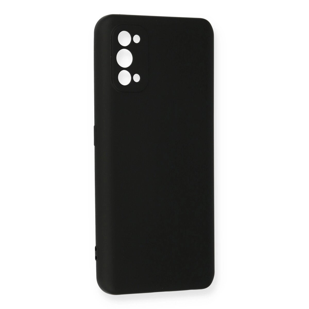 Realme 7 Pro Kılıf Nano İçi Kadife Silikon - Siyah