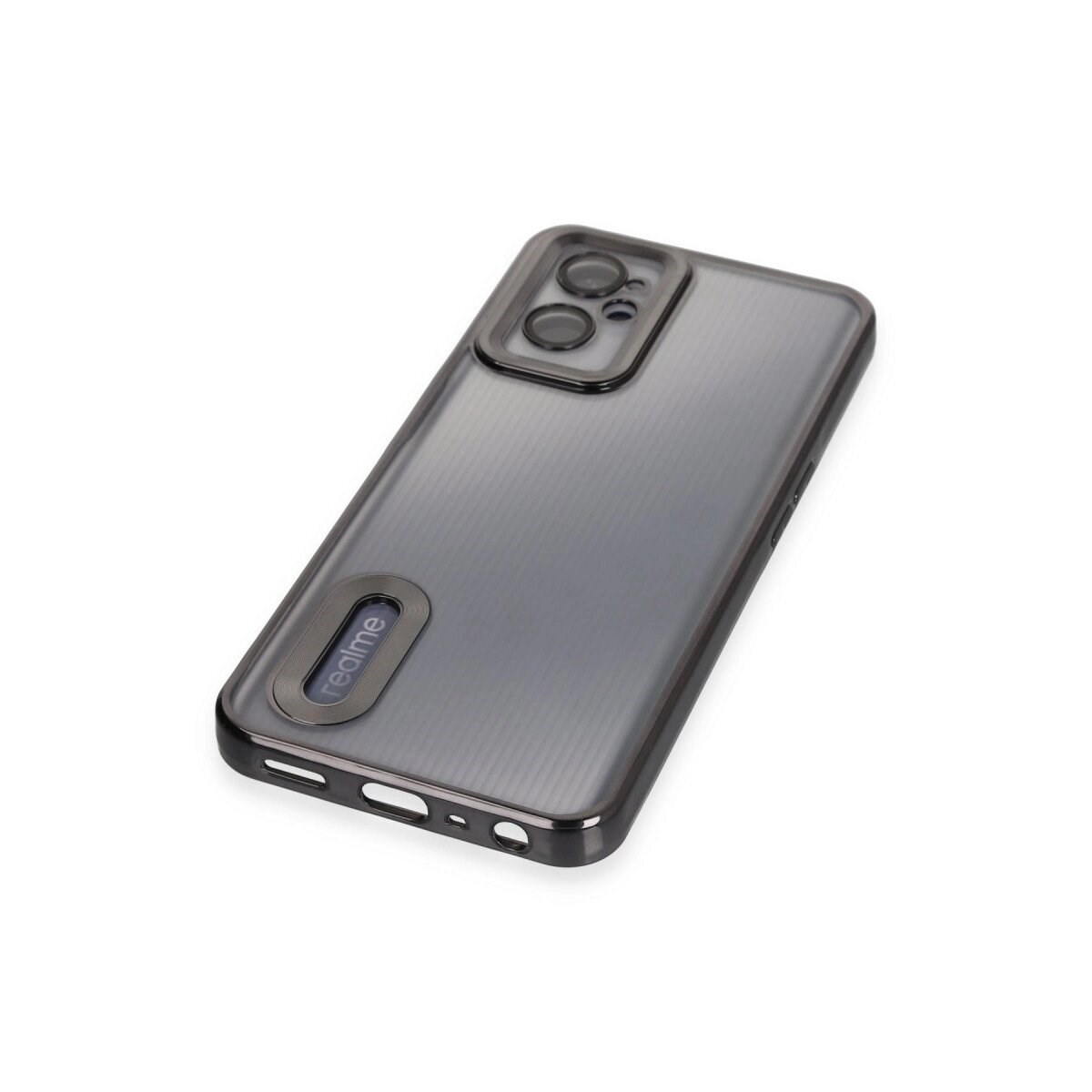 Realme 9i 4g Kılıf Slot Silikon - Siyah
