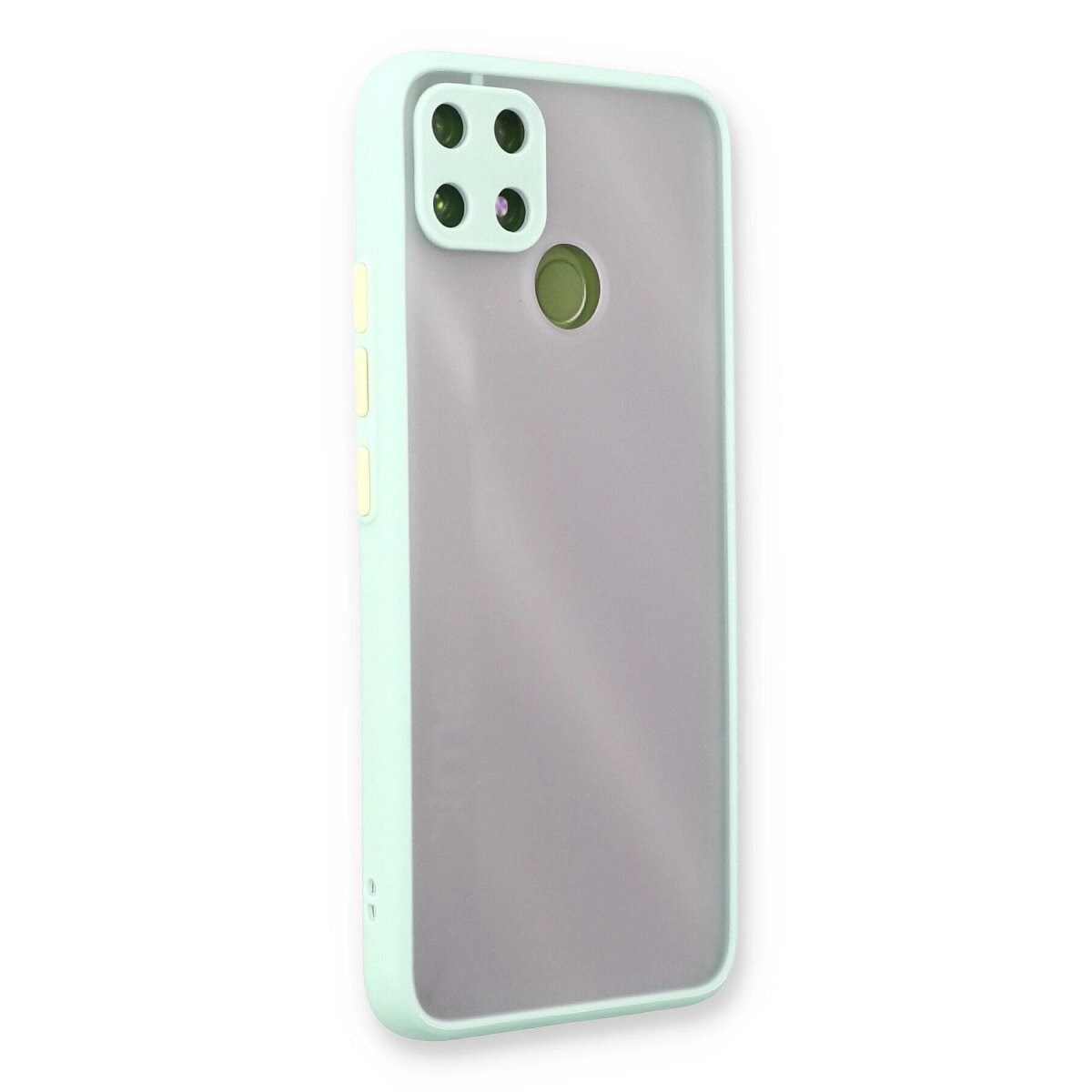Realme C25 Kılıf Montreal Silikon Kapak - Turkuaz