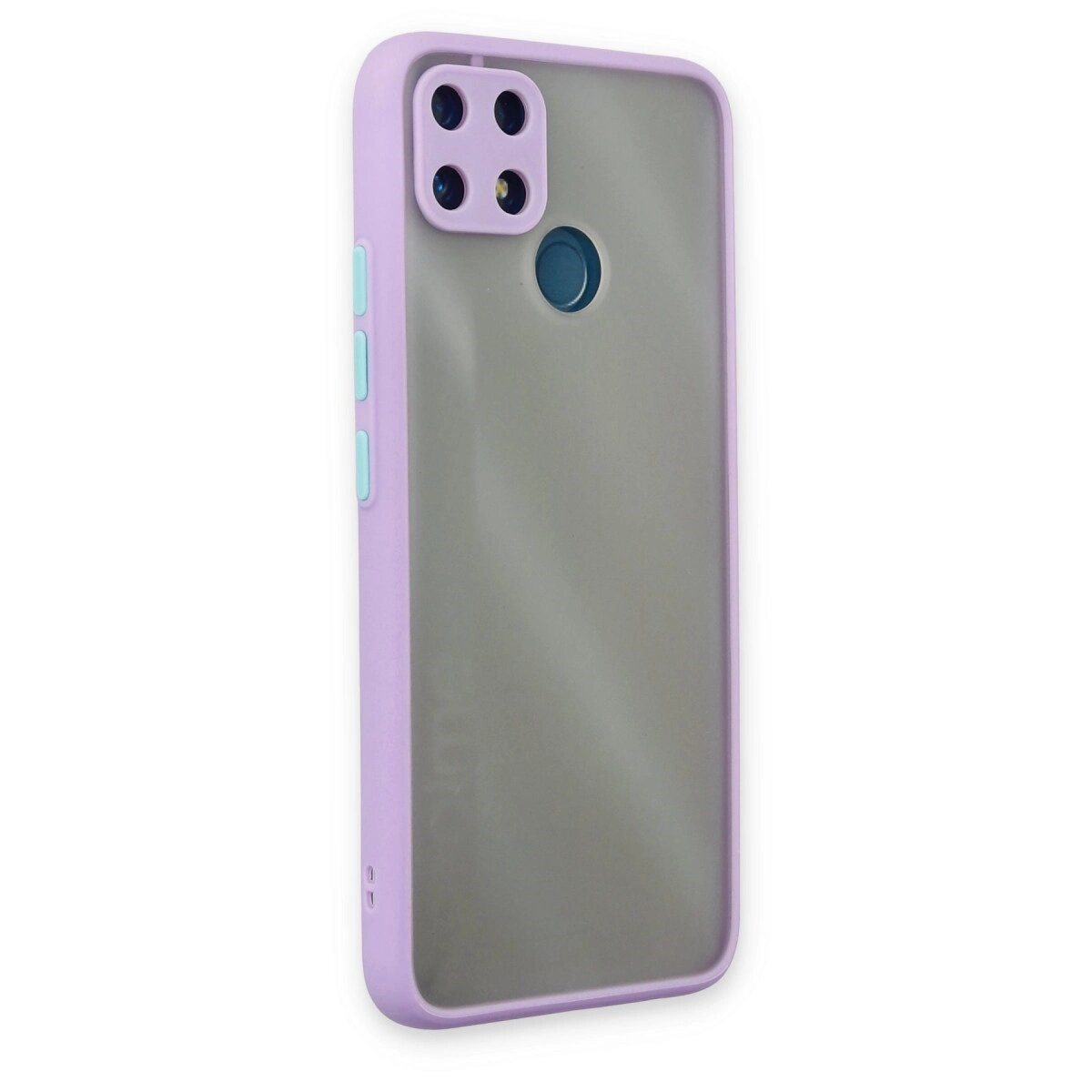 Realme C25 Kılıf Montreal Silikon Kapak - Mor
