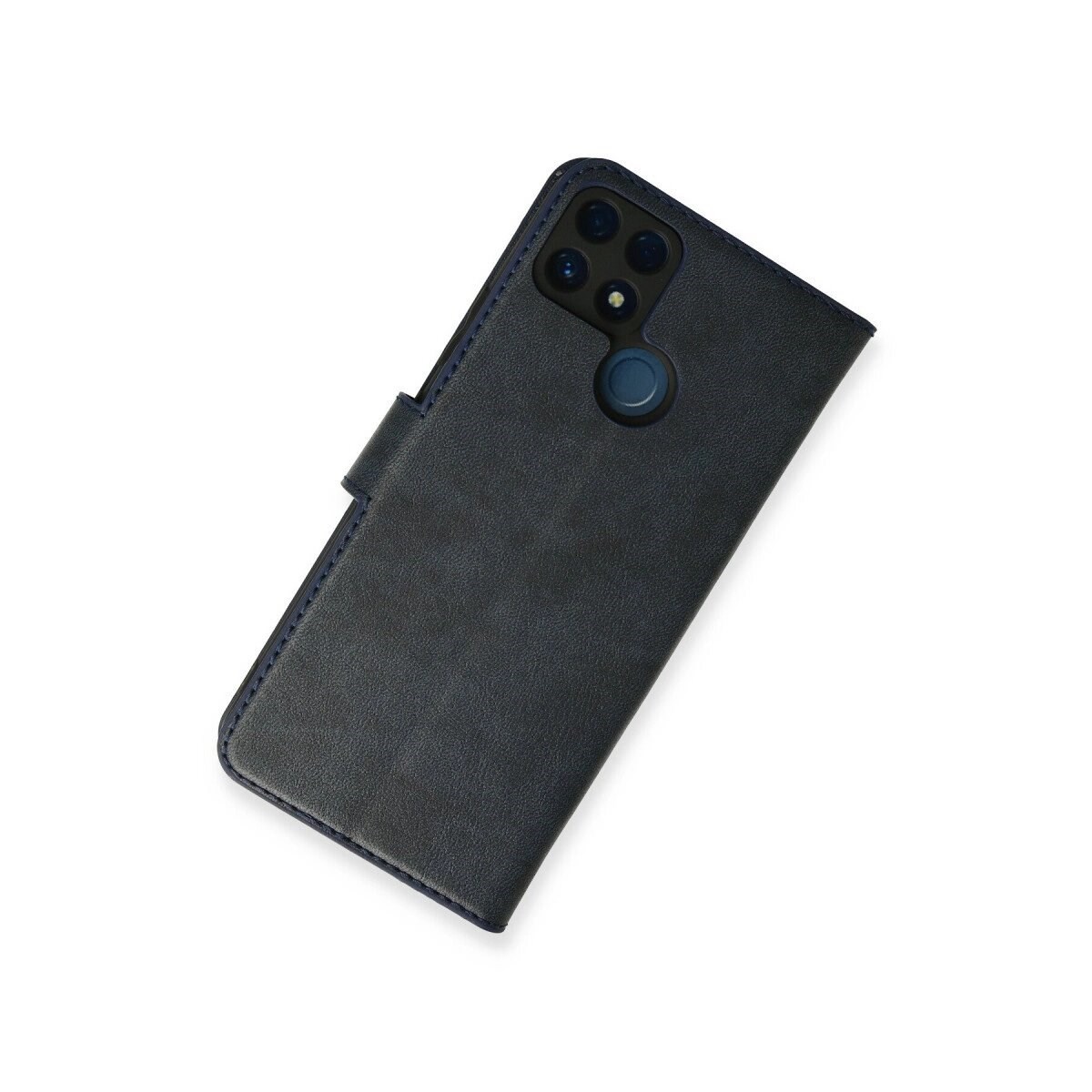 Realme C25 Kılıf Trend S Plus Kapaklı Kılıf - Lacivert