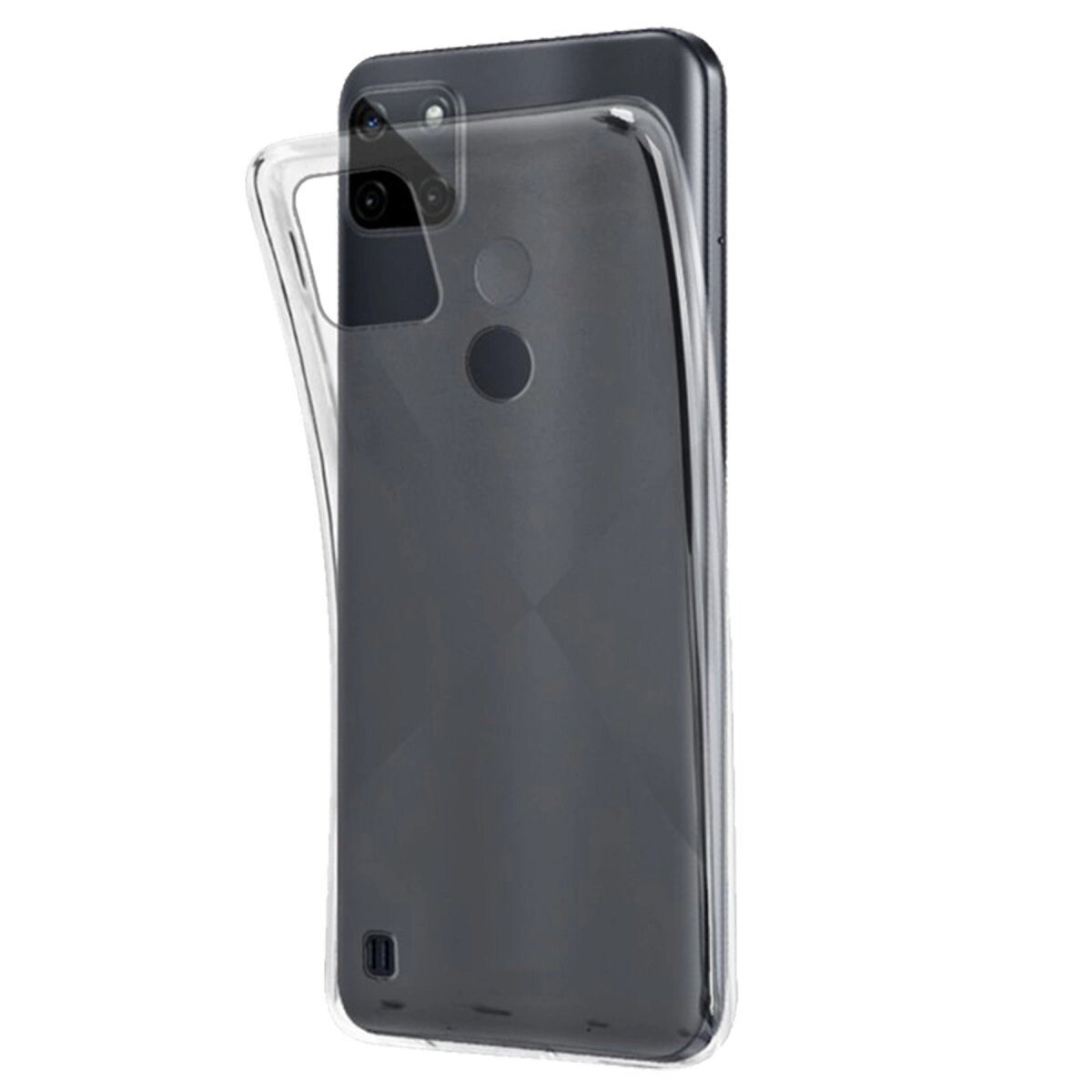 Realme C25y Kılıf Lüx Şeffaf Silikon