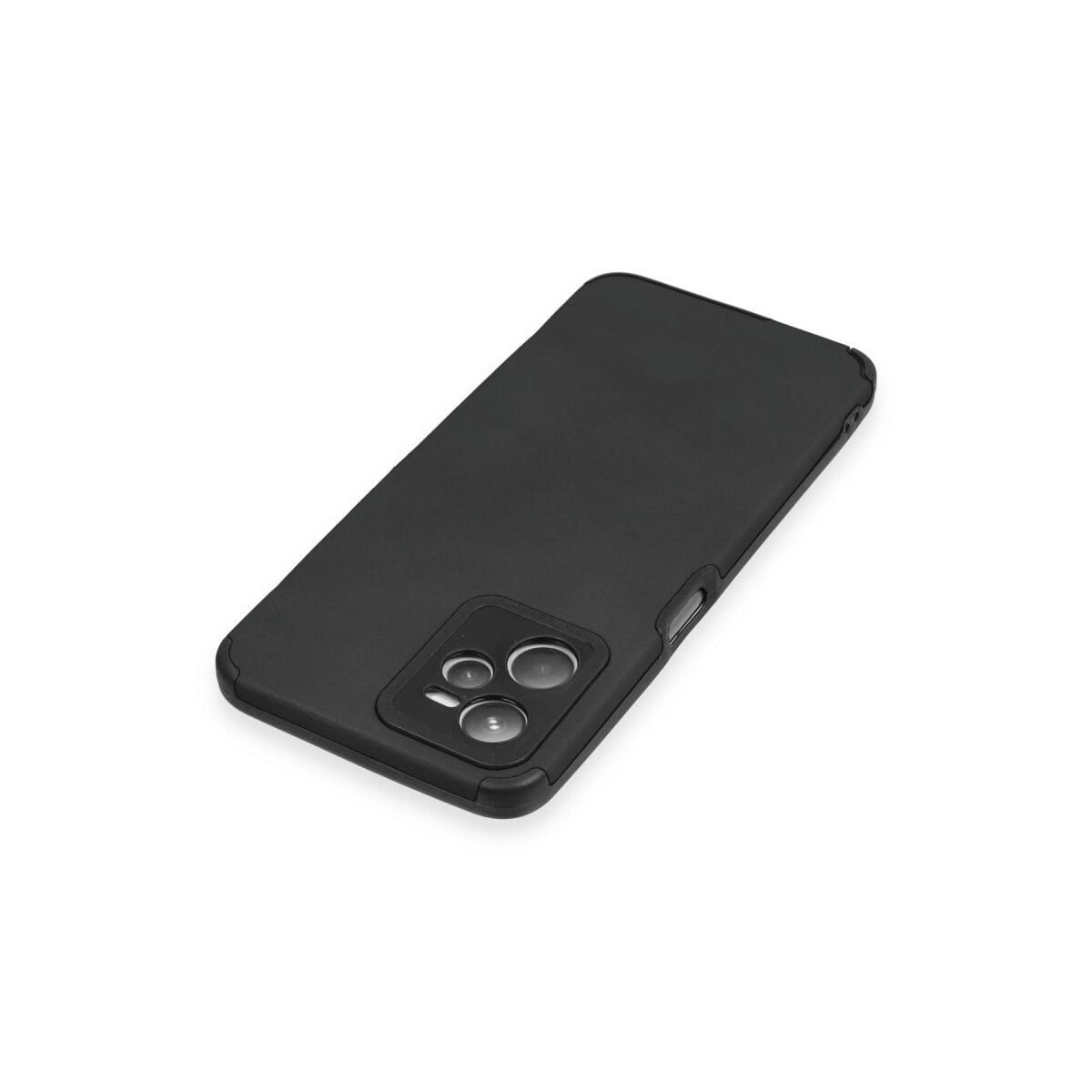 Realme C35 Kılıf Loop Deri Silikon - Siyah