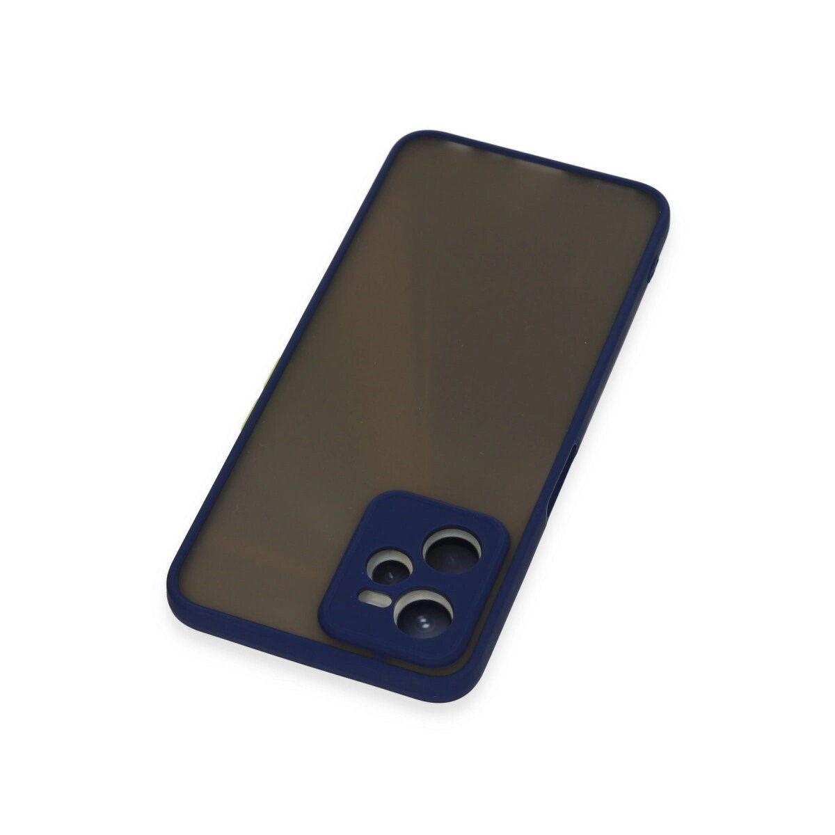 Realme C35 Kılıf Montreal Silikon Kapak - Lacivert