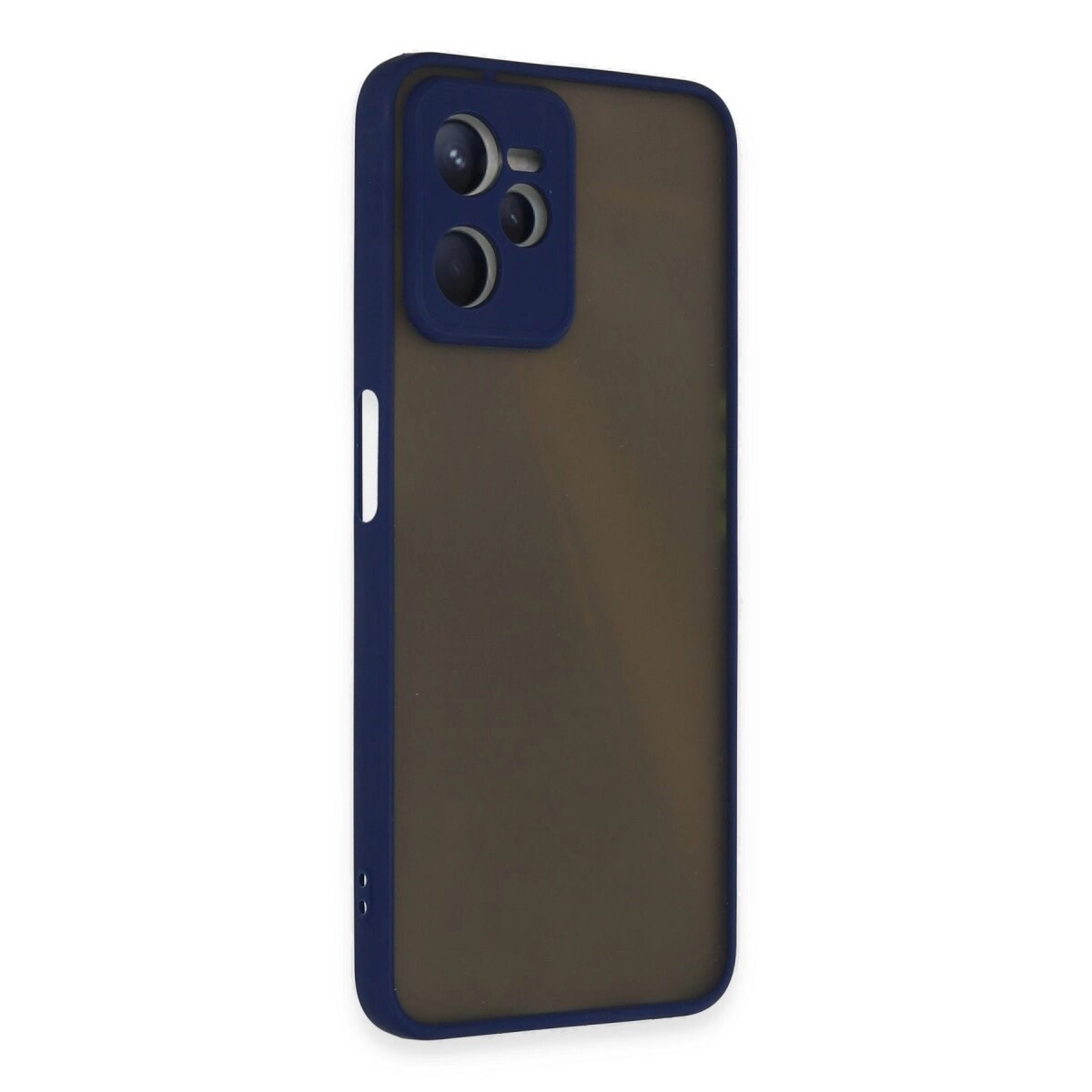 Realme C35 Kılıf Montreal Silikon Kapak - Lacivert