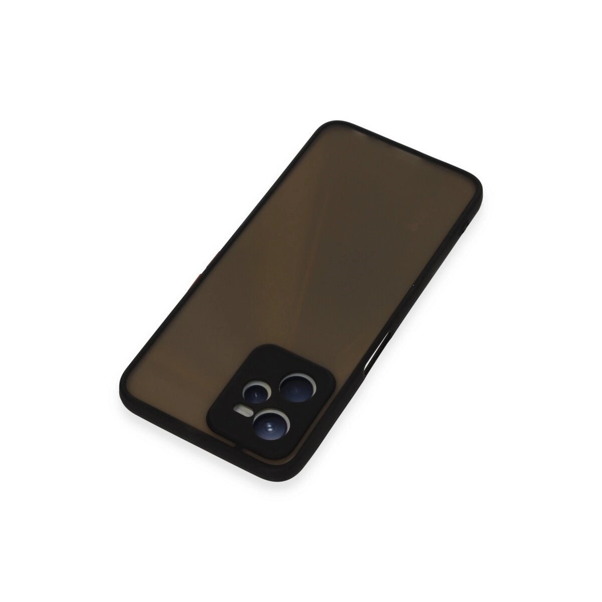 Realme C35 Kılıf Montreal Silikon Kapak - Siyah