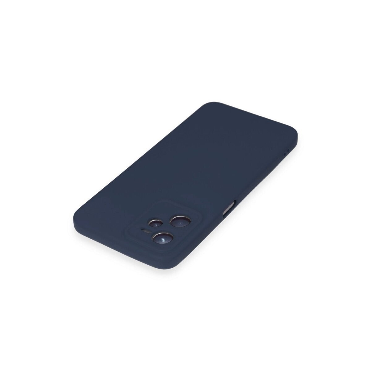 Realme C35 Kılıf Nano İçi Kadife Silikon - Lacivert