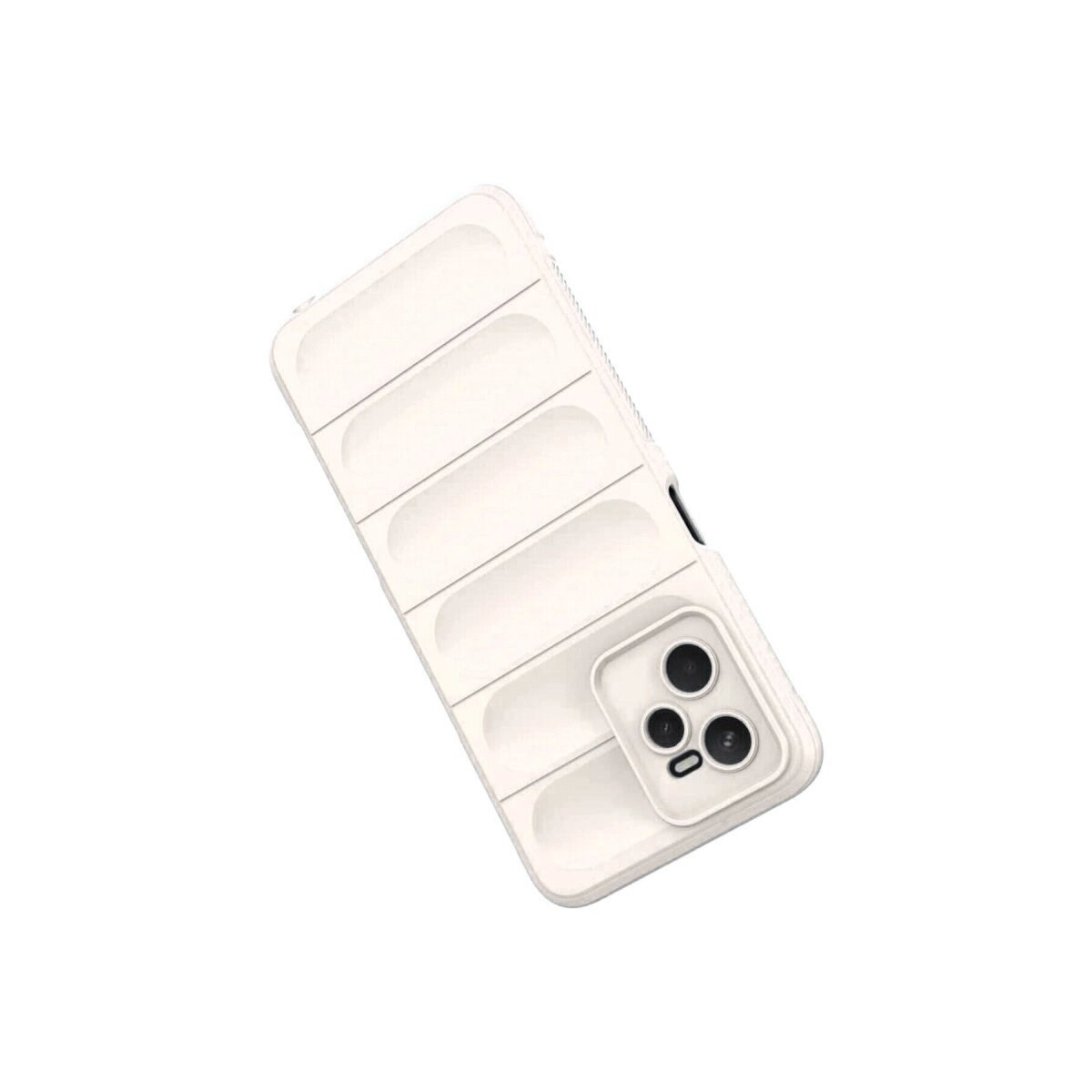 Realme C35 Kılıf Optimum Silikon - Krem
