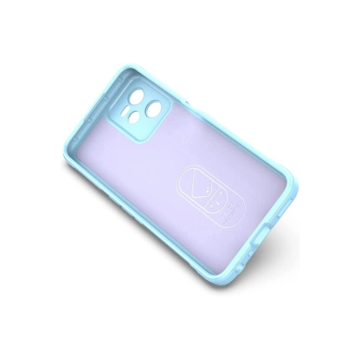 Realme C35 Kılıf Optimum Silikon - Sky Blue