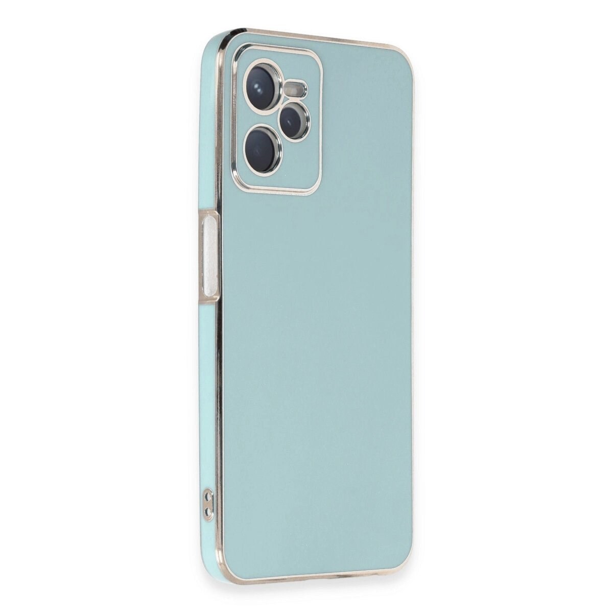 Realme C35 Kılıf Volet Silikon - Açık Yeşil