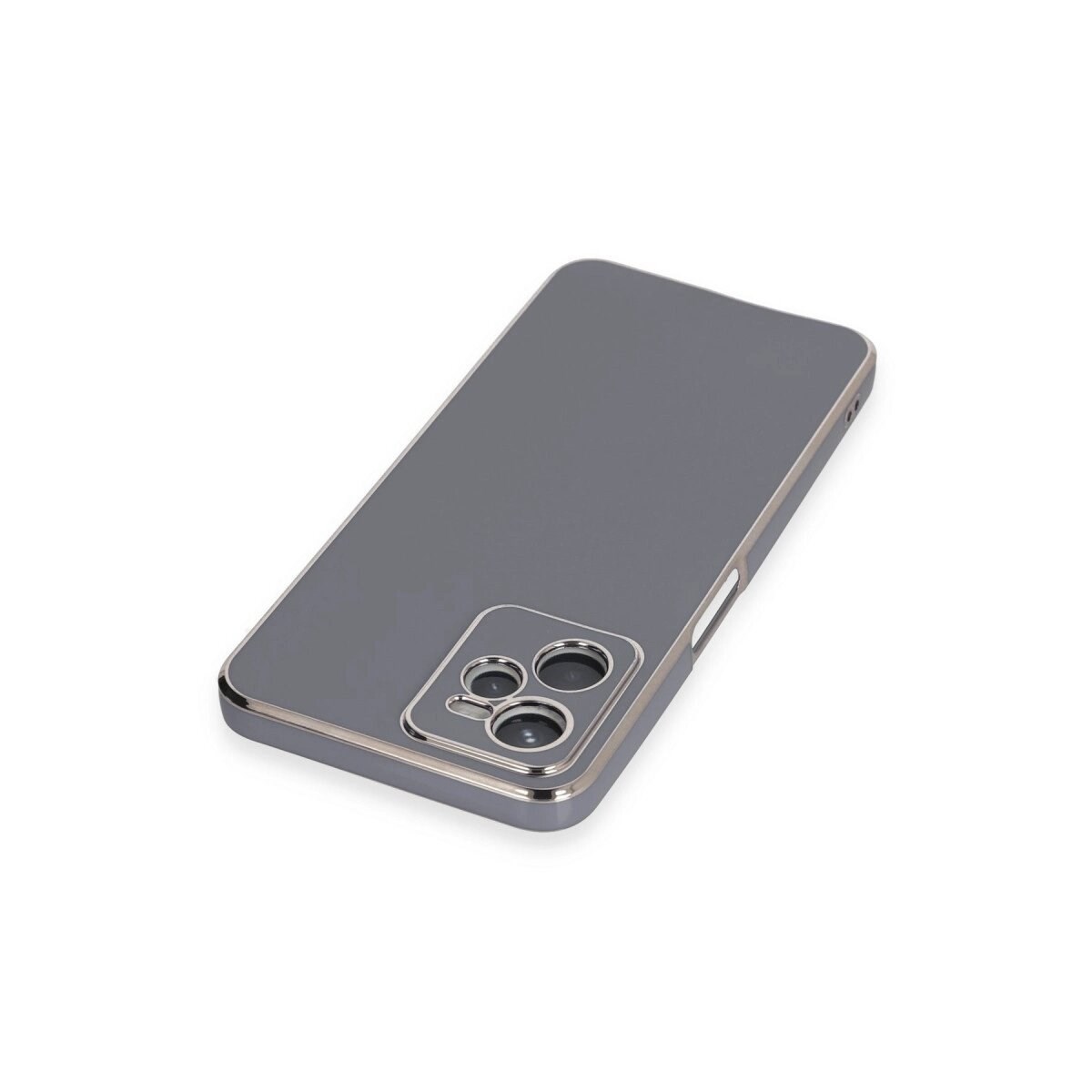 Realme C35 Kılıf Volet Silikon - Mavi