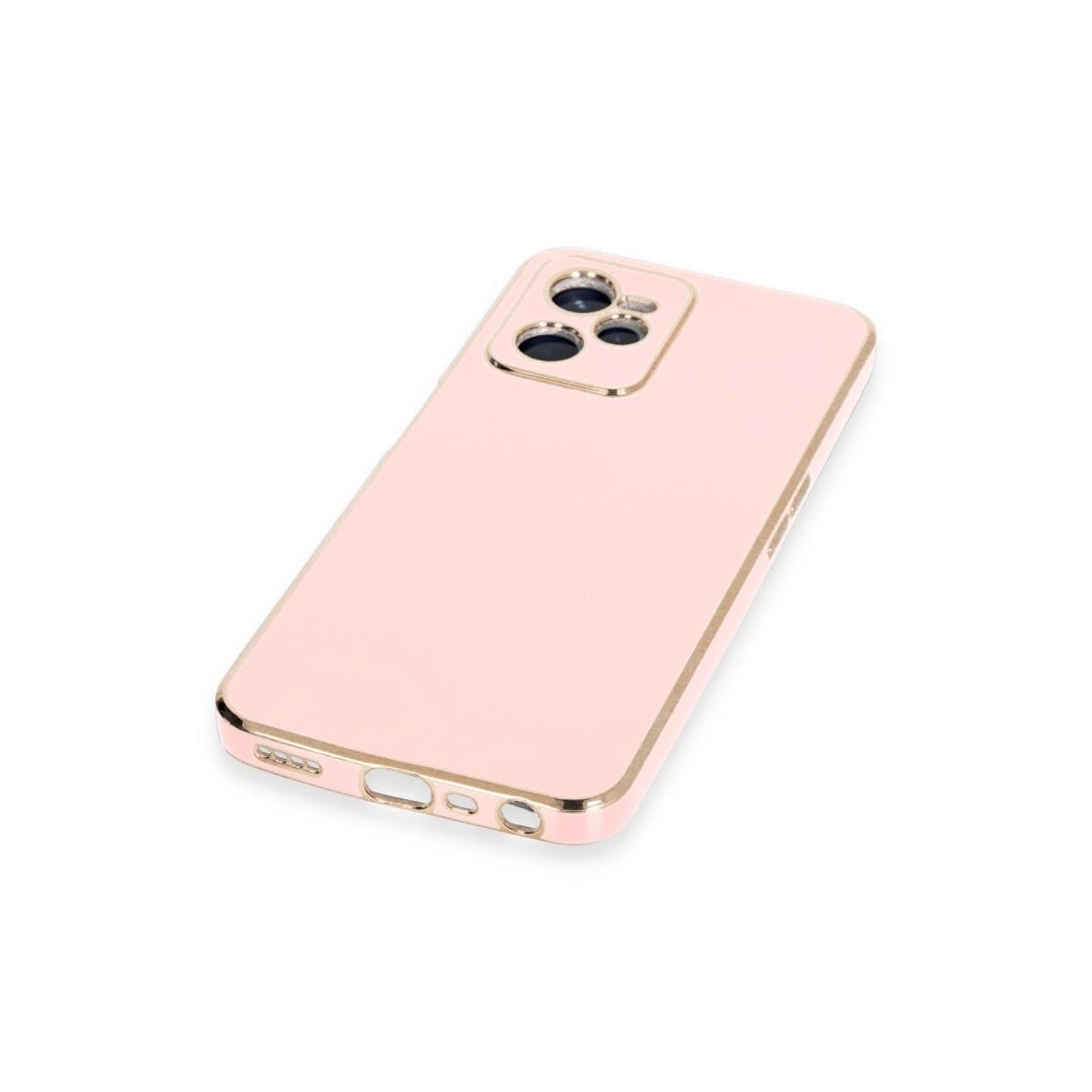 Realme C35 Kılıf Volet Silikon - Pembe
