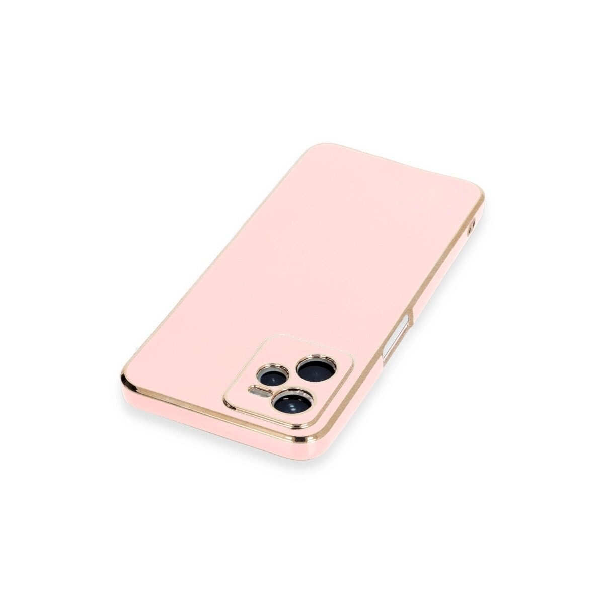 Realme C35 Kılıf Volet Silikon - Pembe