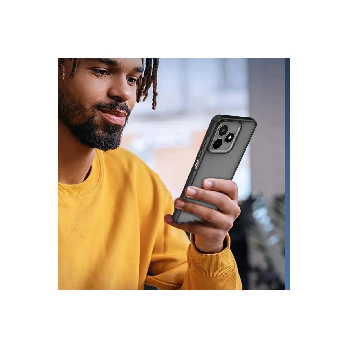 Realme C53 Kılıf Elegant Kapak - Derin Mor
