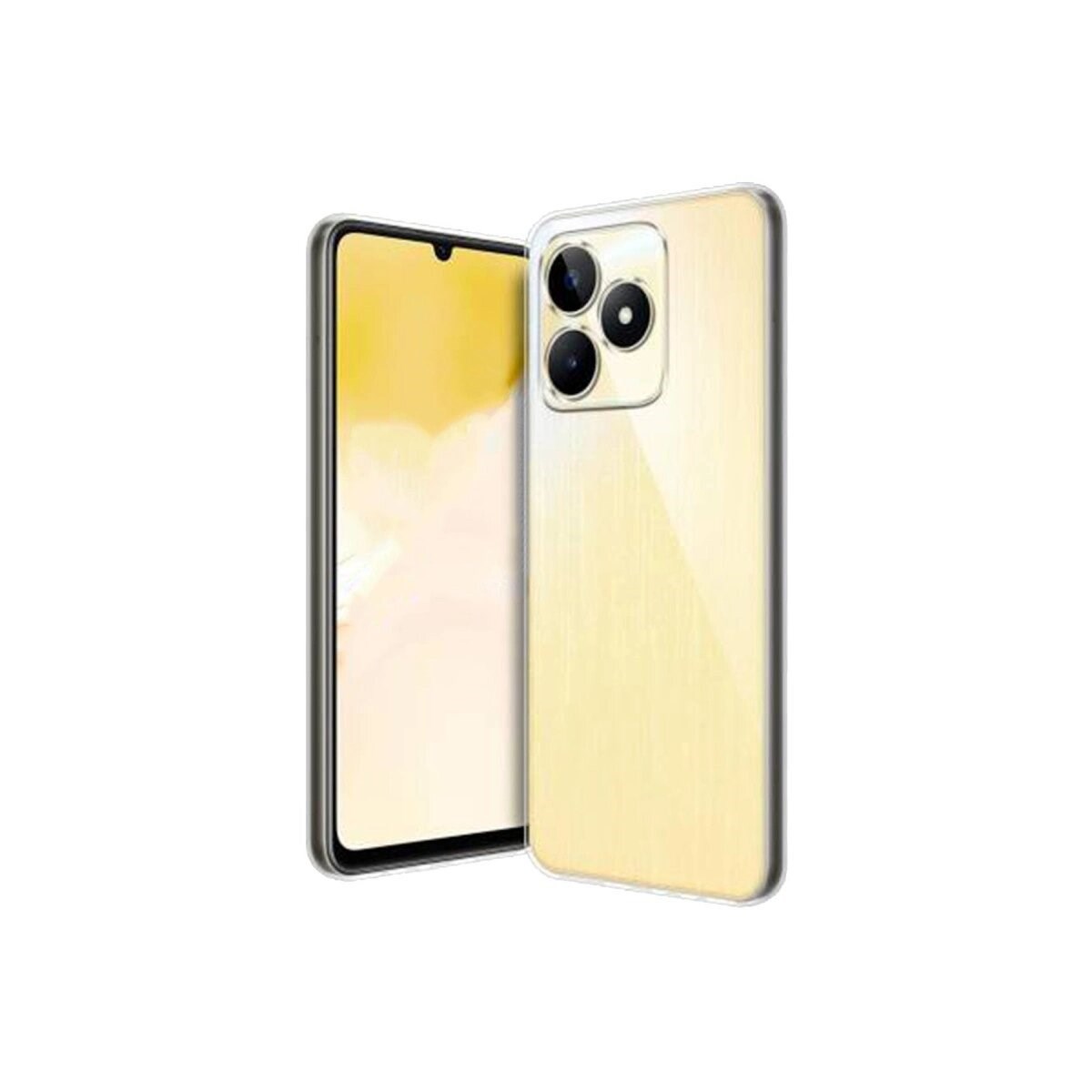 Realme C53 Kılıf Lüx Şeffaf Silikon