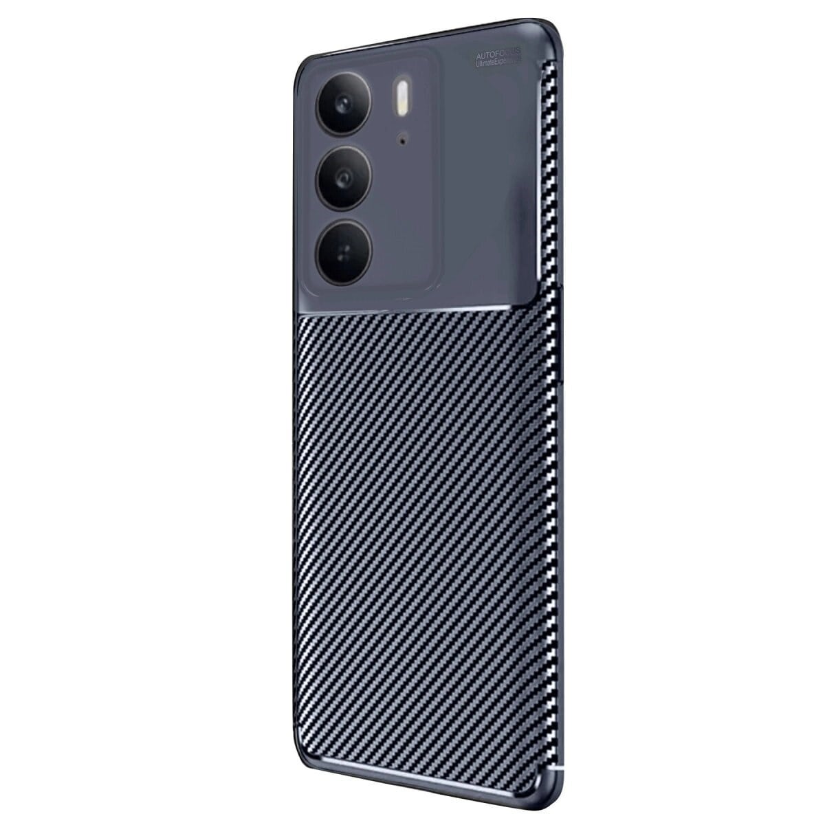 Realme C75 4g Auto Focus Karbon Kapak - Lacivert