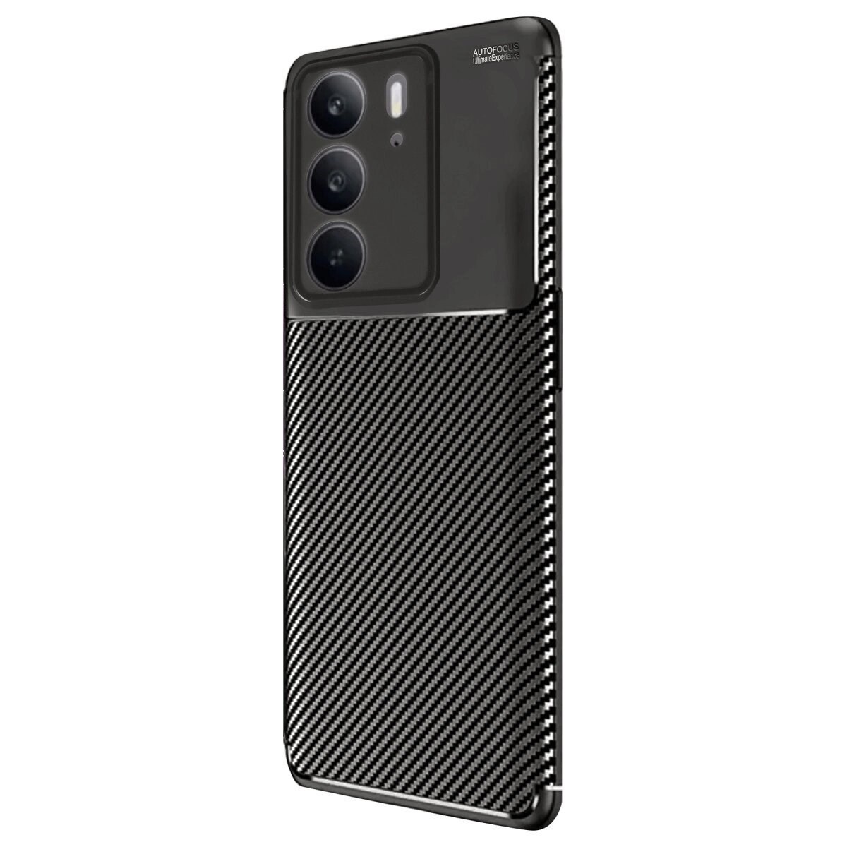 Realme C75 4g Auto Focus Karbon Kapak - Siyah