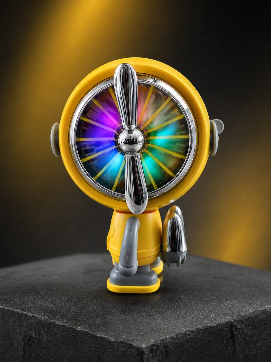 RGB Işıklı Manyetik Telefon Oyun Soğutucu Fan