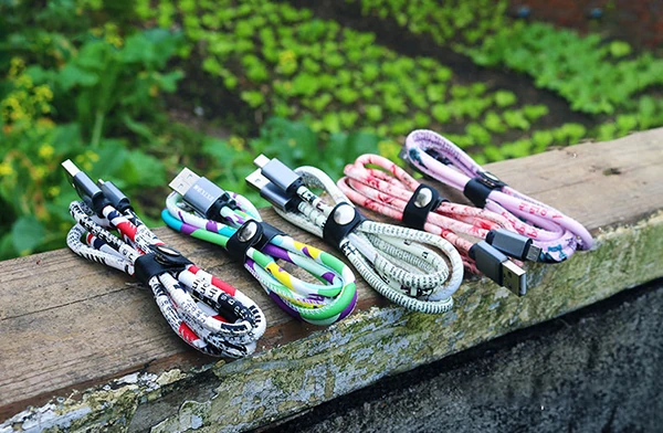 Rxix Örgülü Halat  Sağlam Hızlı Şarj Mikro Usb Şarj Kablosu-(1903)