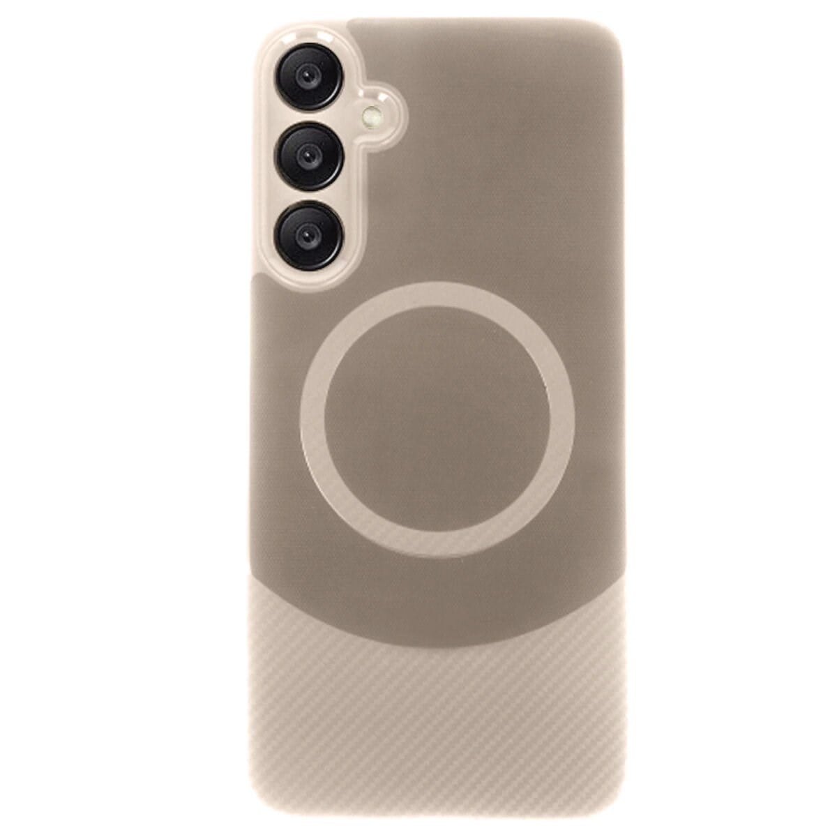 Samsung A26 Kılıf Maya Karbon Kapak - Kahverengi